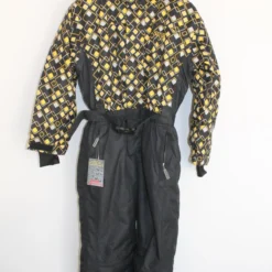 COMBINAISON DE SKI ENFANT NOIRE ET JAUE BYTE