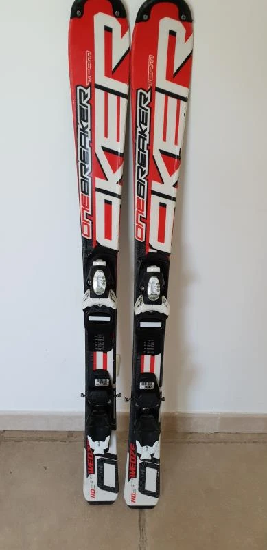 SKI D'OCCASION JUNIOR WED'ZE ONE BREAKER + FIXATION LOOK