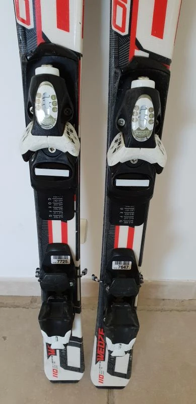 SKI D'OCCASION JUNIOR WED'ZE ONE BREAKER + FIXATION LOOK â Image 4