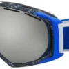 MASQUE DE SKI BOLLÉ GRAVITY BLUE GREY SPLATTER 2018 BLACK CHROME CAT.3