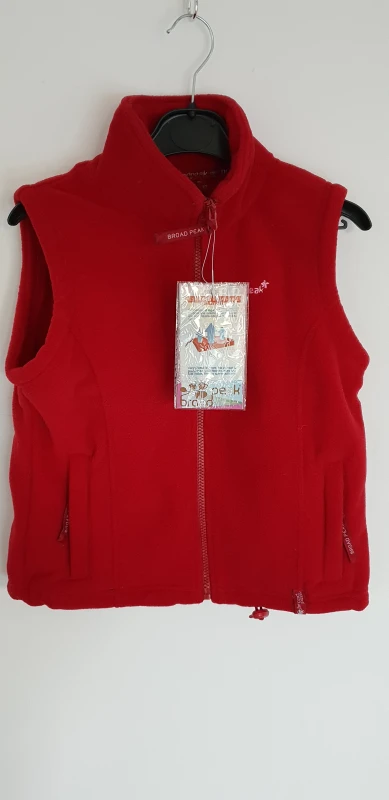 GILET POLAIRE POUR ENFANT BROAD PEAK 4 COULEURS..