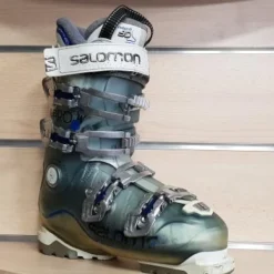 CHAUSSURE DE SKI D'OCCASION FEMME SALOMON X PRO W BLUE TRSP