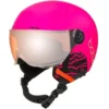 CASQUE DE SKI/SNOW JUNIOR NEUF BOLLÉ QUIZ VISOR MATT HOT PINK 2020 CAT S2