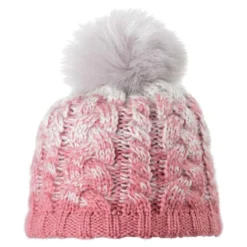 BONNET POMPON FEMME LHOTSE BELEG ROSE APRIX DISCOUNT