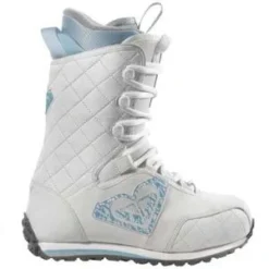 BOOTS DE SNOWBOARD NEUVE ROXY TRACK LACE WOMEN'S WHITE BLUE