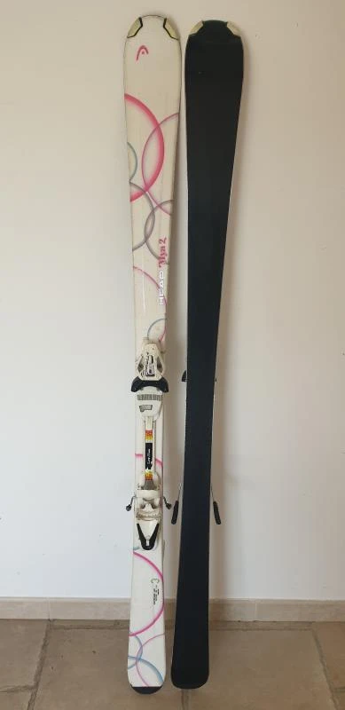 SKI D'OCCASION FEMME HEAD MYA 2 + FIXATION HEAD â Image 4