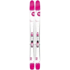 SKI NEUF FREERIDE FEMME ROSSIGNOL SAFFRON 7 + FIXATION ROSSIGNOL AXIUM 120