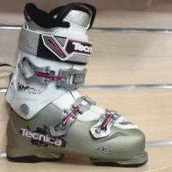 CHAUSSURE DE SKI D'OCCASION FEMME TECNICA RT MAGNUM 85 W WHITE GREY PINK