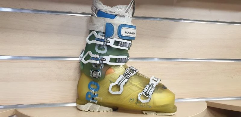 CHAUSSURE DE SKI D'OCCASION FEMME ROSSIGNOL ALLTRACK PRO 80 W BLEU TRSP