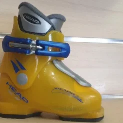 CHAUSSURE DE SKI D'OCCASION JUNIOR HEAD CARVE X1 ORANGE BLUE