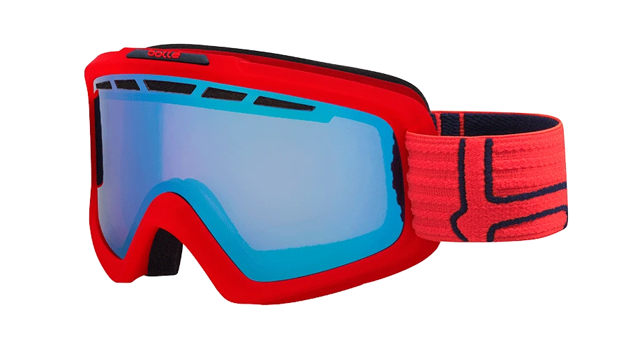 MASQUE DE SKI BOLLĂ NOVA II MATTE RED ACIDULE 2018 AURORA S.2