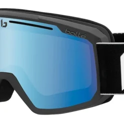 MASQUE DE SKI BOLLÉ MADOX MATTE BLACK CORP 2020 VERMILLON BLUE S1