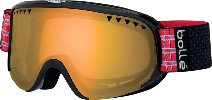 MASQUE DE SKI BOLLĂ SCARLETT SHINY BLACK PAID 2019 CITRUS GOLD S.2