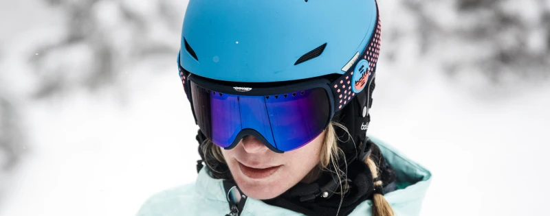 MASQUE DE SKI BOLLĂ SCARLETT SHINY BLACK PAID 2019 CITRUS GOLD S.2 â Image 3