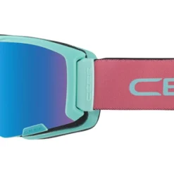 MASQUE DE SKI ENFANT CÉBÉ SUPER BIONIC MINT SALMON PINK 2020 BROWN FLASH BLUE CAT 3