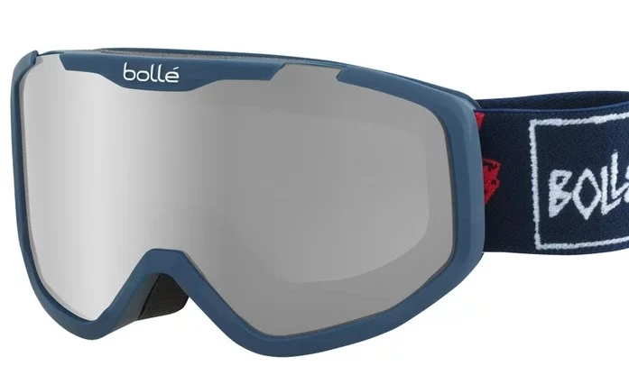 MASQUE DE SKI ENFANT 6ANS + BOLLĂ ROCKET PLUS MATTE BLUE SKULL S3