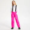 PANTALON DE SKI DARE 2B JUNIOR MOTIVE ROSE AVEC BRETELLES DÉTACHABLES DWW406