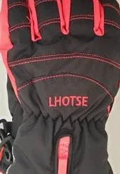 GANTS DE SKI ENFANTS LHOTSE ORGUE NOIR/ROSE