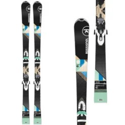 SKI NEUF FEMME ROSSIGNOL UNIQUE 2 + FIXATION LOOK XELIUM