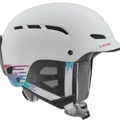 CASQUE DE SKI NEUF CÉBÉ DUSK JUNIOR MATT WHITE SUNRISE 2021