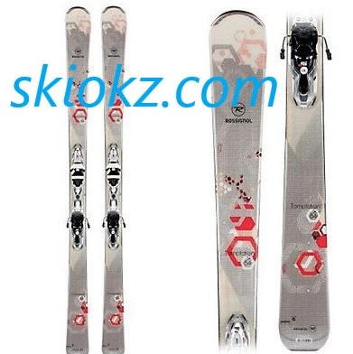 SKI NEUF FEMME ROSSIGNOL TEMPTATION 84 2015 + FIXATION