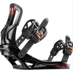 FIXATION DE SNOWBOARD NEUVE ROSSIGNOL BATTLE BLACK RED 2022