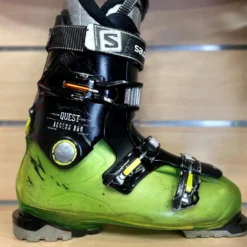 CHAUSSURE DE SKI D'OCCASION HOMME SALOMON QUEST ACCESS R 80 BLACK GREEN