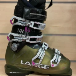 CHAUSSURE DE SKI D'OCCASION FEMME LANGE SX 70 RTL W BLACK GREY PINK