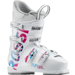 CAUSSURE DE SKI NEUVE ENFANT ROSSIGNOL FUN GIRL J4 WHITE 2020