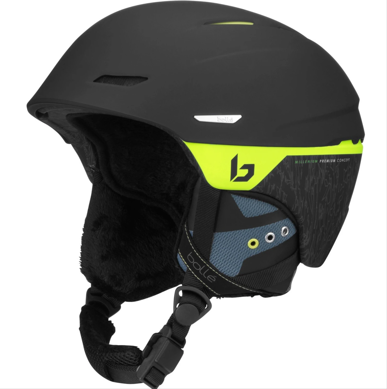 CASQUE DE SKI/SNOW NEUF BOLLĂ MILLENIUM MATT BLACK FLASH 2021