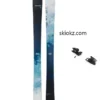 SKI NEUF FEERIDE ROSSIGNOL BLACKOPS W RALLYBIRD TI AN 2022 + FIXATION NX 12 GW BLACK