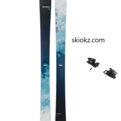 SKI NEUF FEERIDE ROSSIGNOL BLACKOPS W RALLYBIRD TI AN 2022 + FIXATION NX 12 GW BLACK