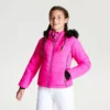 VESTE DE SKI JUNIOR FILLE DARE 2B PREDATE CYBER PINK DGP332