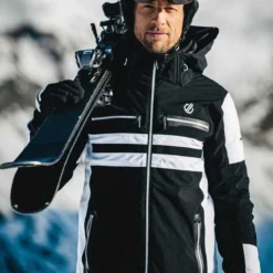 VESTE DE SKI HOMME DARE 2B SURGE OUT BLACK WHITE 20 000/20 000