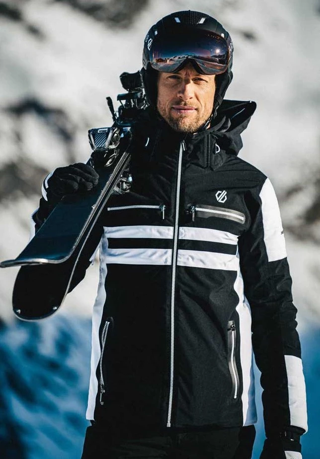 VESTE DE SKI HOMME DARE 2B SURGE OUT BLACK WHITE 20 000/20 000