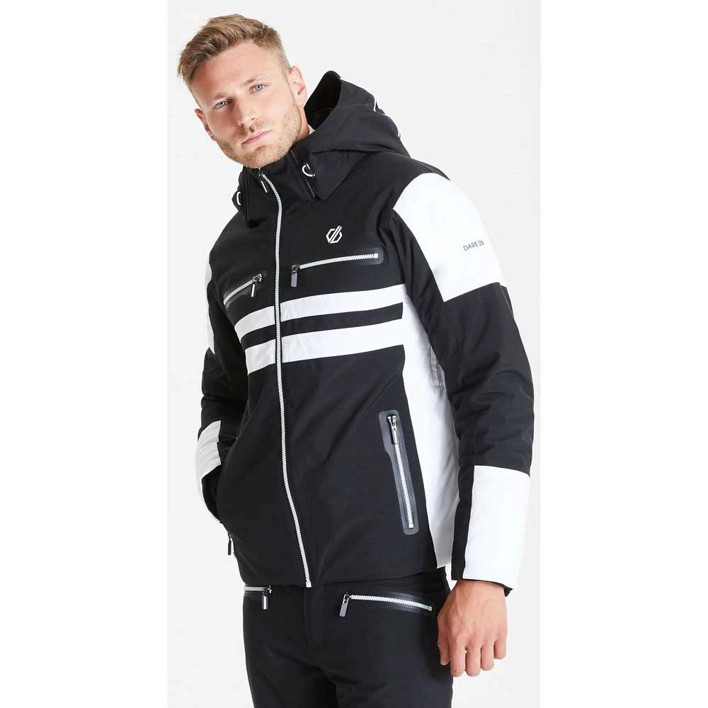 VESTE DE SKI HOMME DARE 2B SURGE OUT BLACK WHITE 20 000/20 000 â Image 2